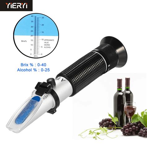 grape brix refractometer|wine refractometer.